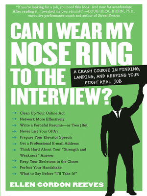 cover image of Can I Wear My Nose Ring to the Interview?